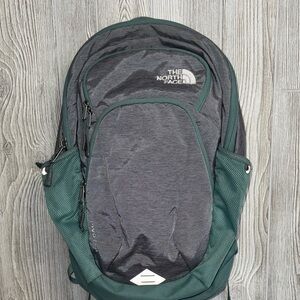 The North Face Charcoal and Deep Green Women's Backpack